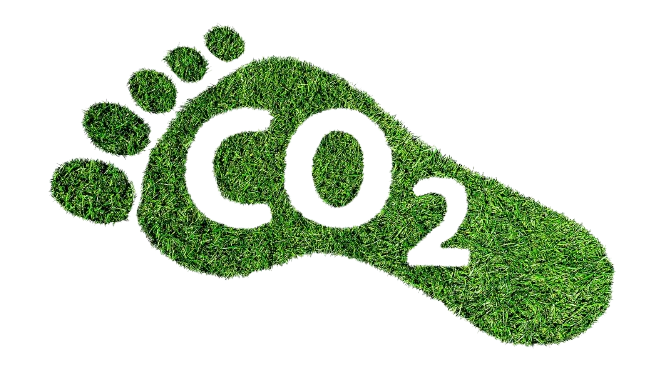 Imagen de la huella de carbono